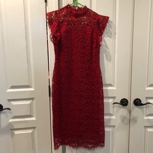 Red Lace Dress